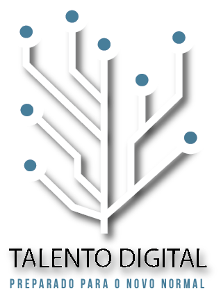 Logo Programa Talento Digital, Preparado para o Novo Normal